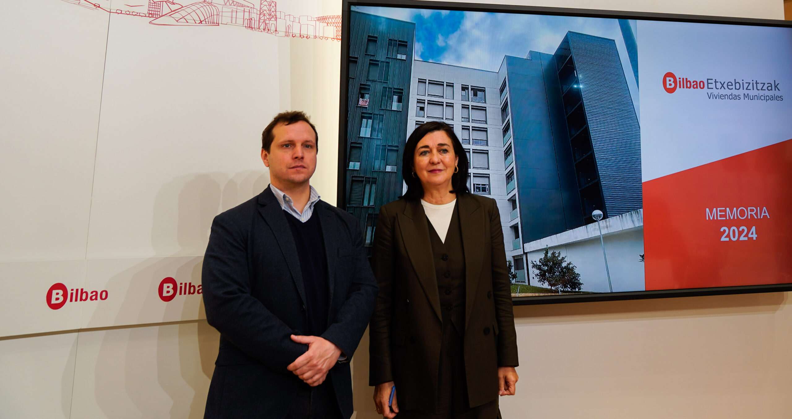 Bilbao incrementa en un 9,4% los contratos de arrendamiento de viviendas municipales en 2024, alcanzando un total de 268