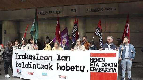 Educación convocará la mesa de negociación para el jueves y presentará una nueva propuesta a los sindicatos
