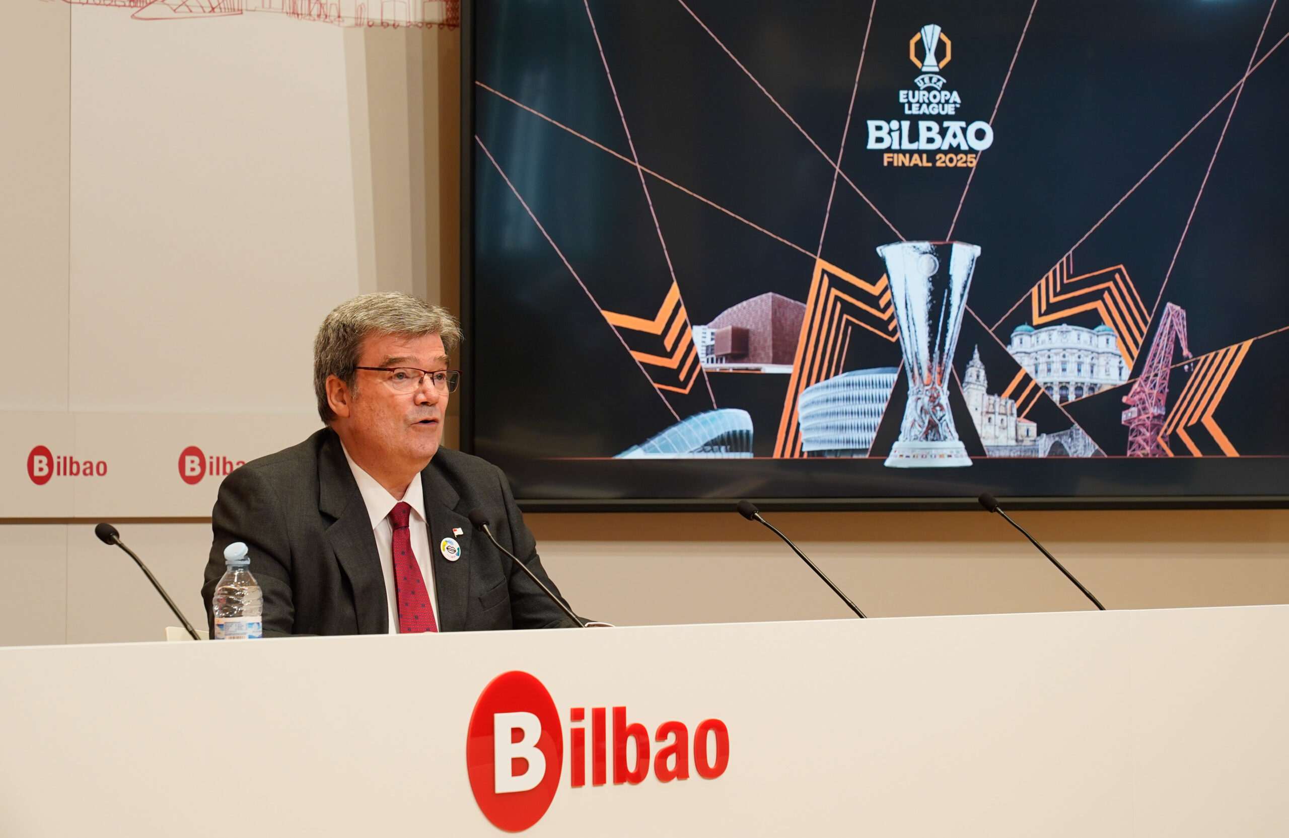 Intervención del alcalde de Bilbao sobre el primer balance de la final de la UEFA Europa League 2025 en la ciudad