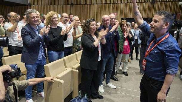 Santi Martínez es nombrado nuevo secretario general de CC. OO. Euskadi con el apoyo unánime del Congreso