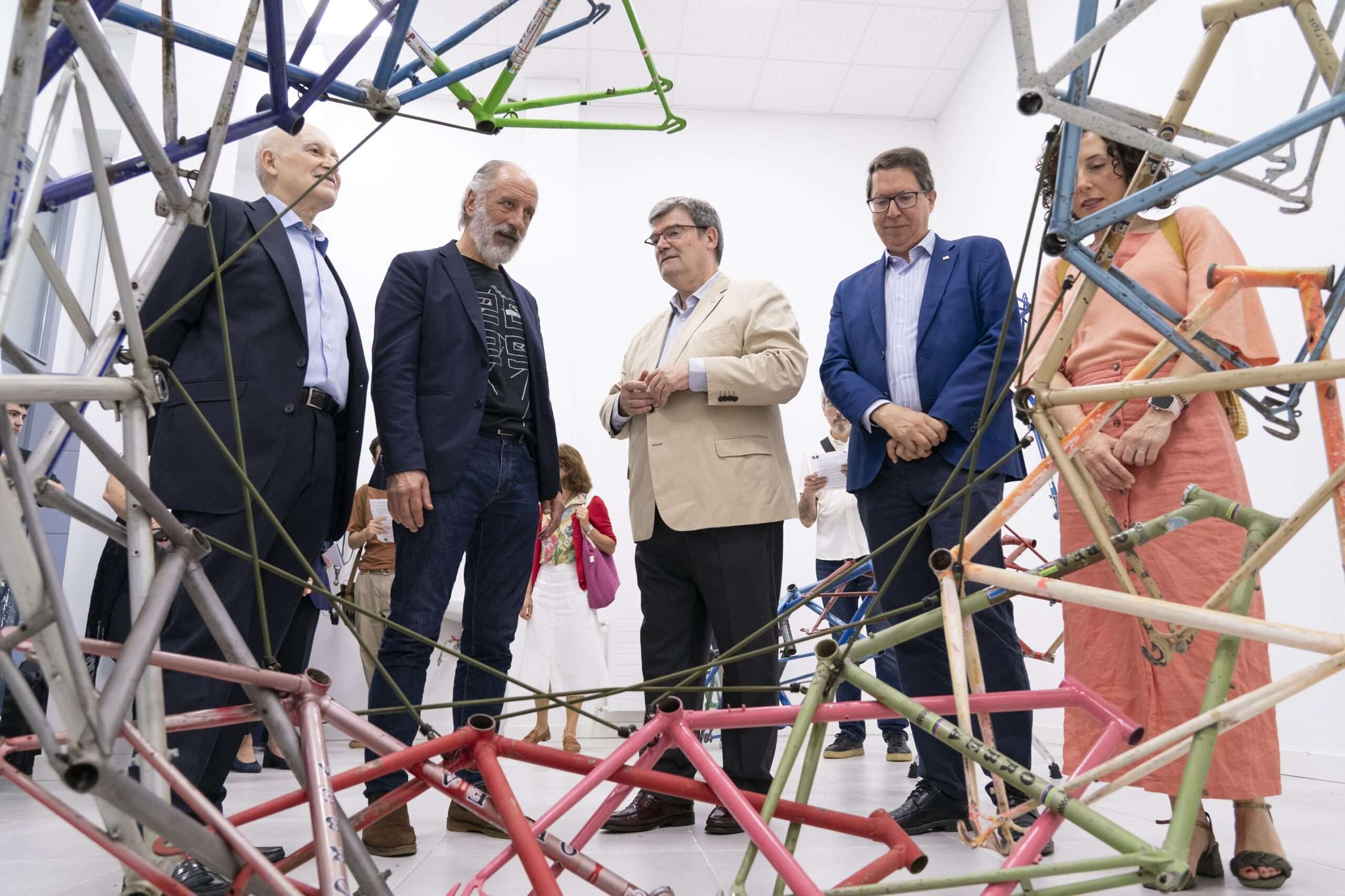 El alcalde de Bilbao inaugura las Jornadas de Puertas Abiertas 2025 de BilbaoArte, que se desarrollan hasta el 27 de junio