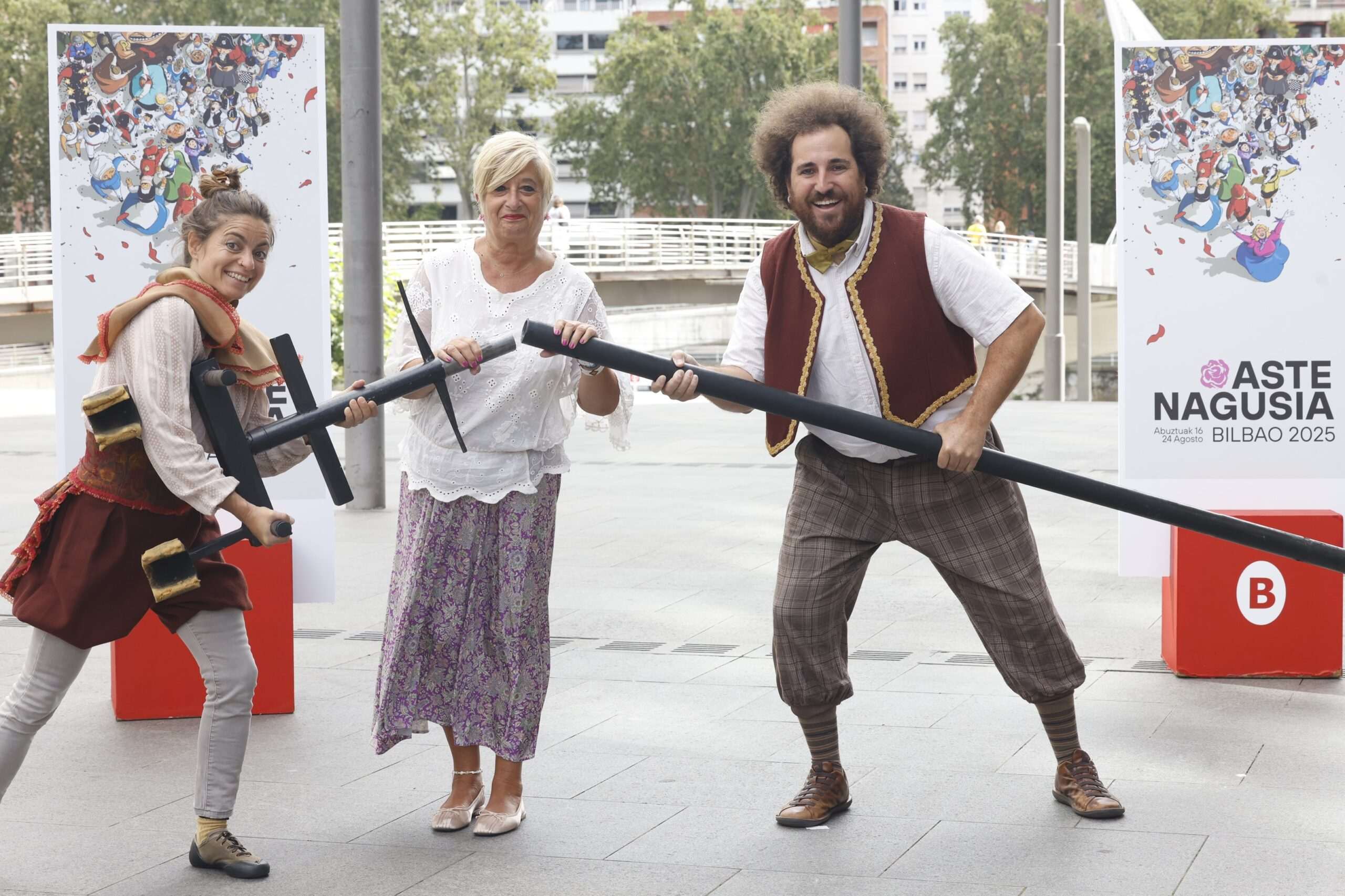 Bilbao se transformará en un gran escenario de teatro y artes de calle con 23 espectáculos durante Aste Nagusia