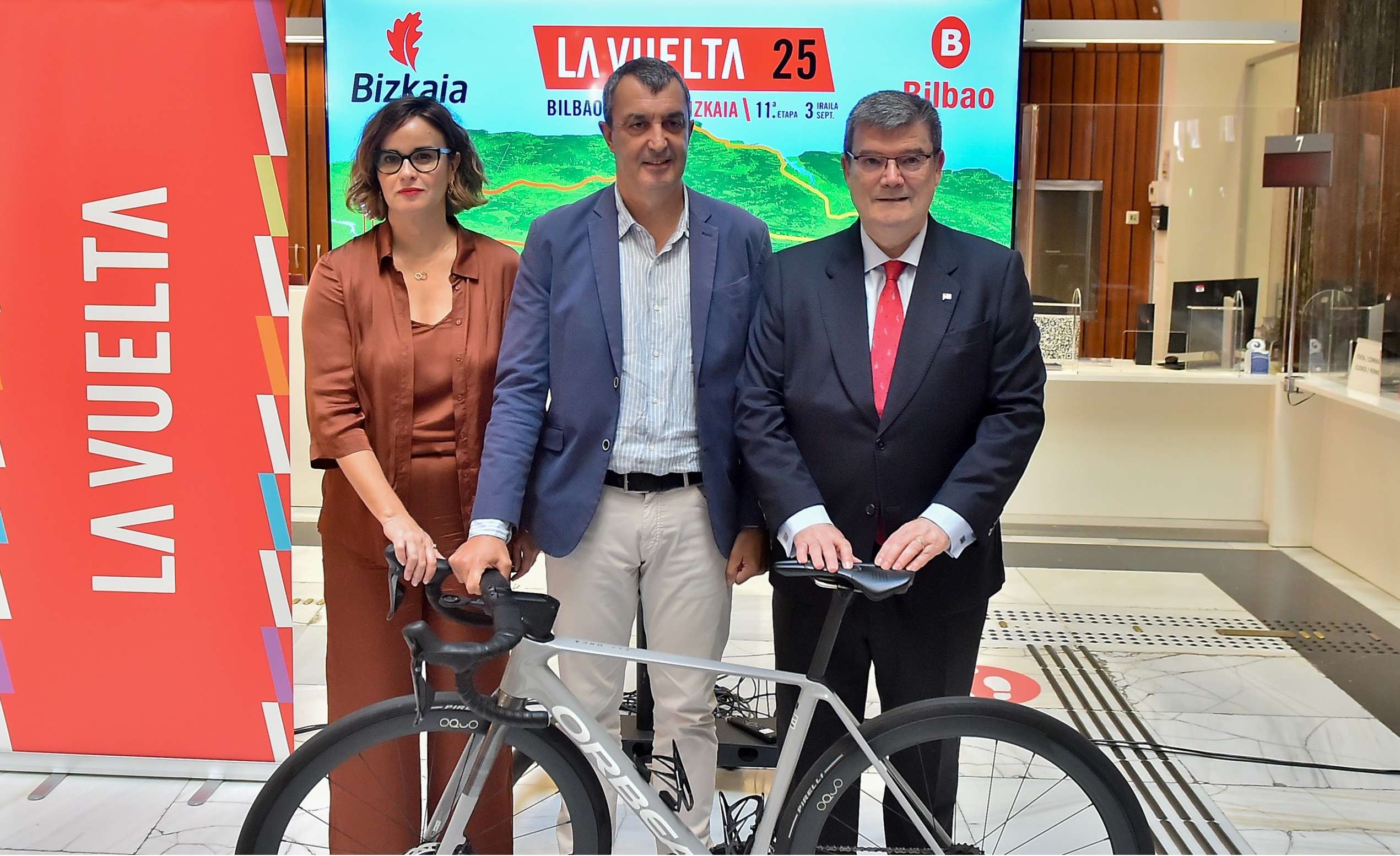 Bilbao y Bizkaia revelan el recorrido final de la etapa 'Bilbao-Bilbao' de la Vuelta 25, que rendirá homenaje al ciclista vizcaíno Jesús Loroño