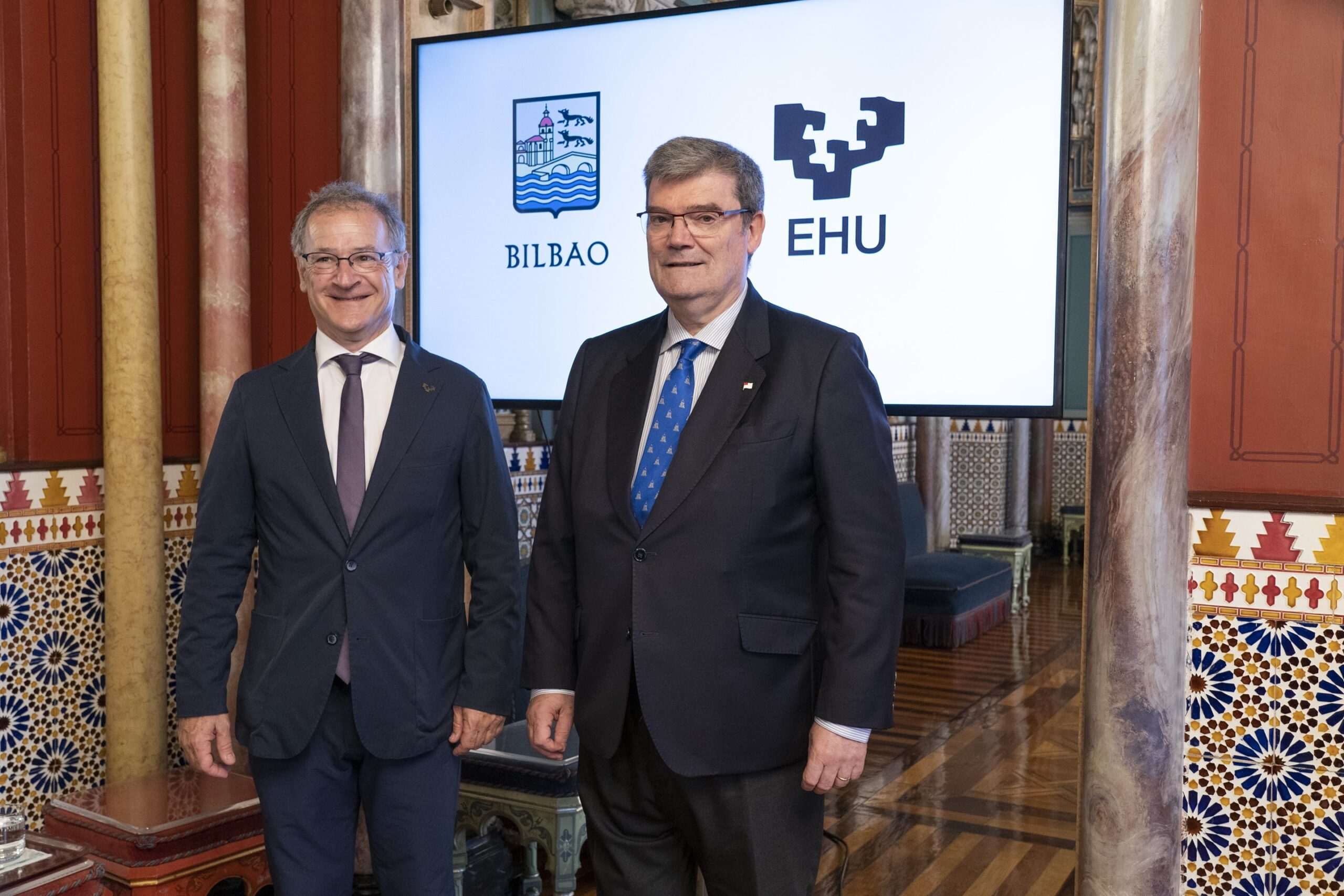 El alcalde de Bilbao y el rector de la EHU presentan el proyecto de clínica odontológica social