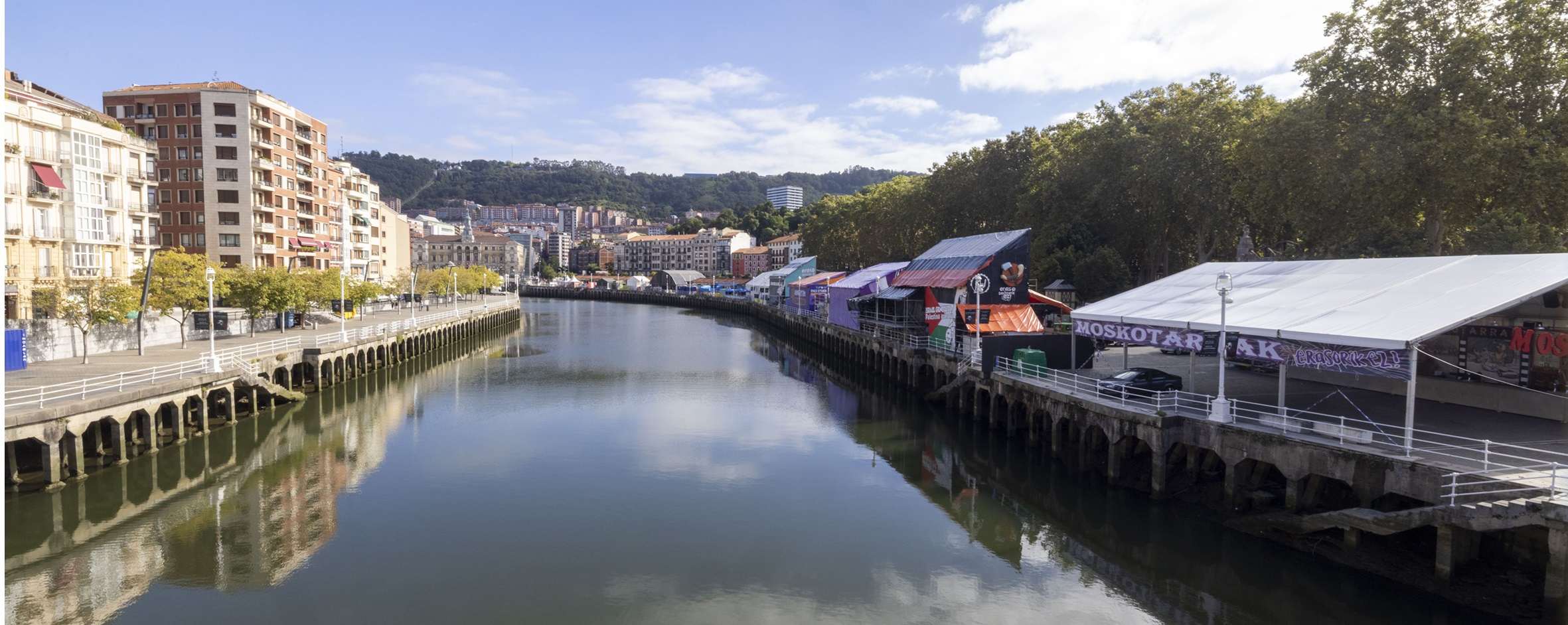 El Ayuntamiento de Bilbao activa el operativo especial de movilidad para Aste Nagusia 2025