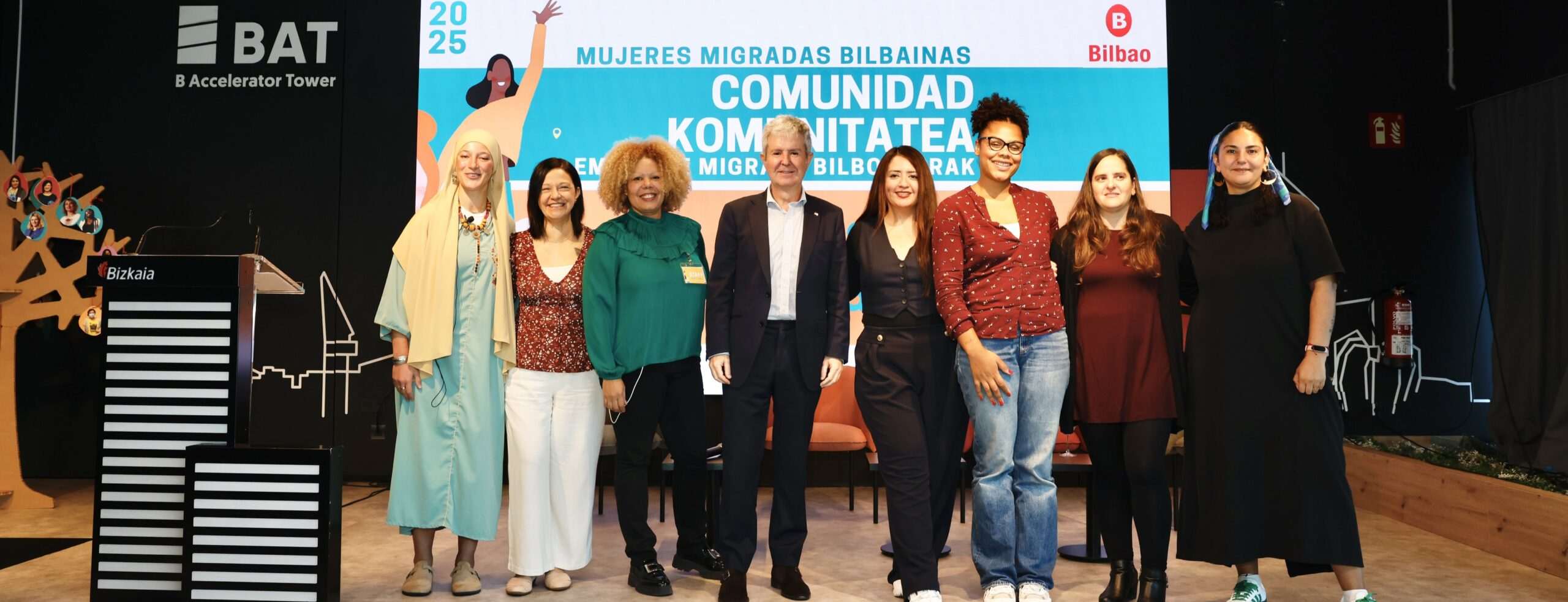 Bilbao acoge la II jornada de la comunidad de mujeres migradas bilbaínas para visibilizar su contribución a la sociedad y generar un espacio común de reflexión