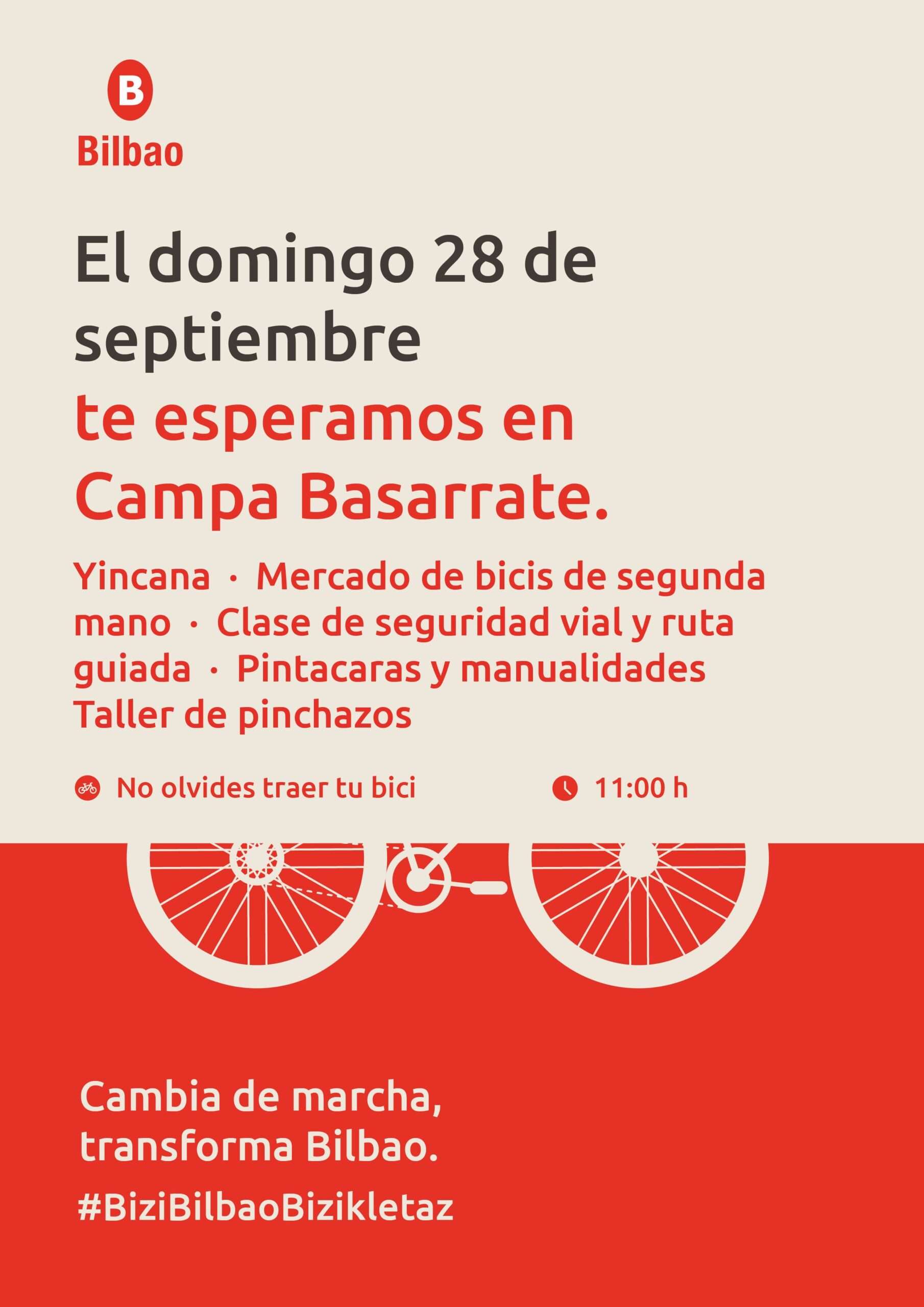 Santutxu acoge este domingo la última cita del año de los domingos de la bicicleta