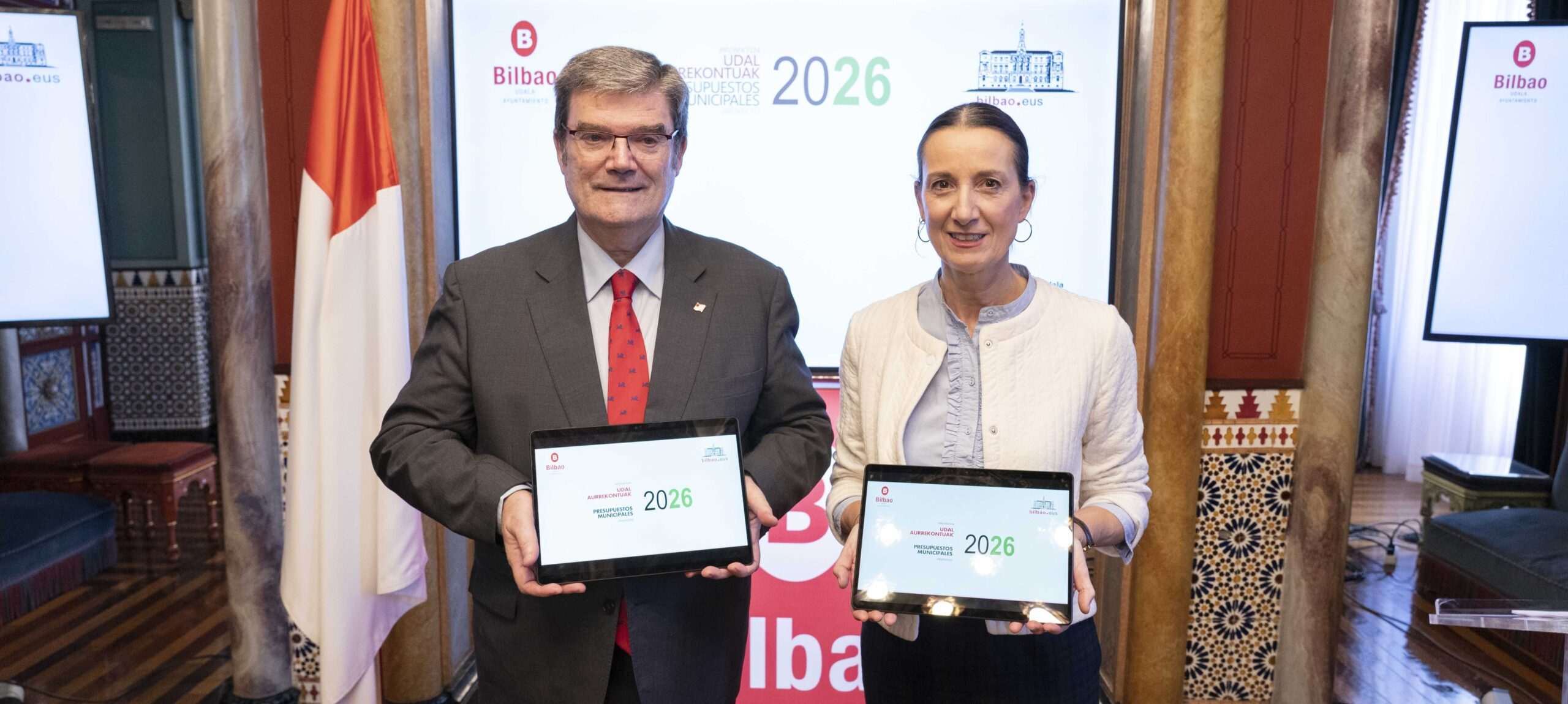 Bilbao dispondrá de 751 millones de euros en 2026 para priorizar la seguridad, vivienda, calidad de los servicios públicos y el empleo