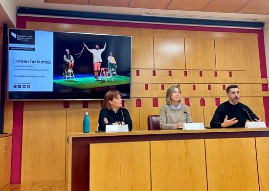 El teatro Jesús Ibáñez de Matauco estrena ‘Loreen hizkuntza’