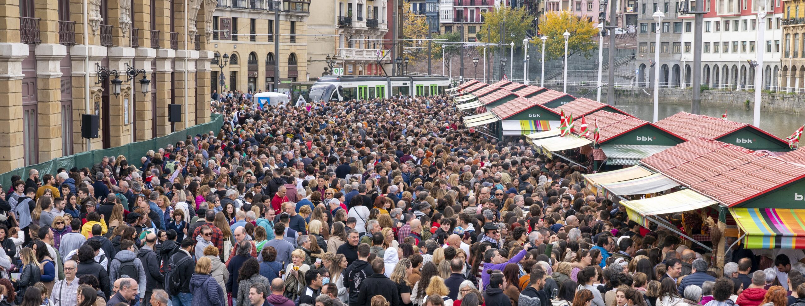 El Ayuntamiento de Bilbao activará un dispositivo especial el próximo domingo por la Feria de Santo Tomás