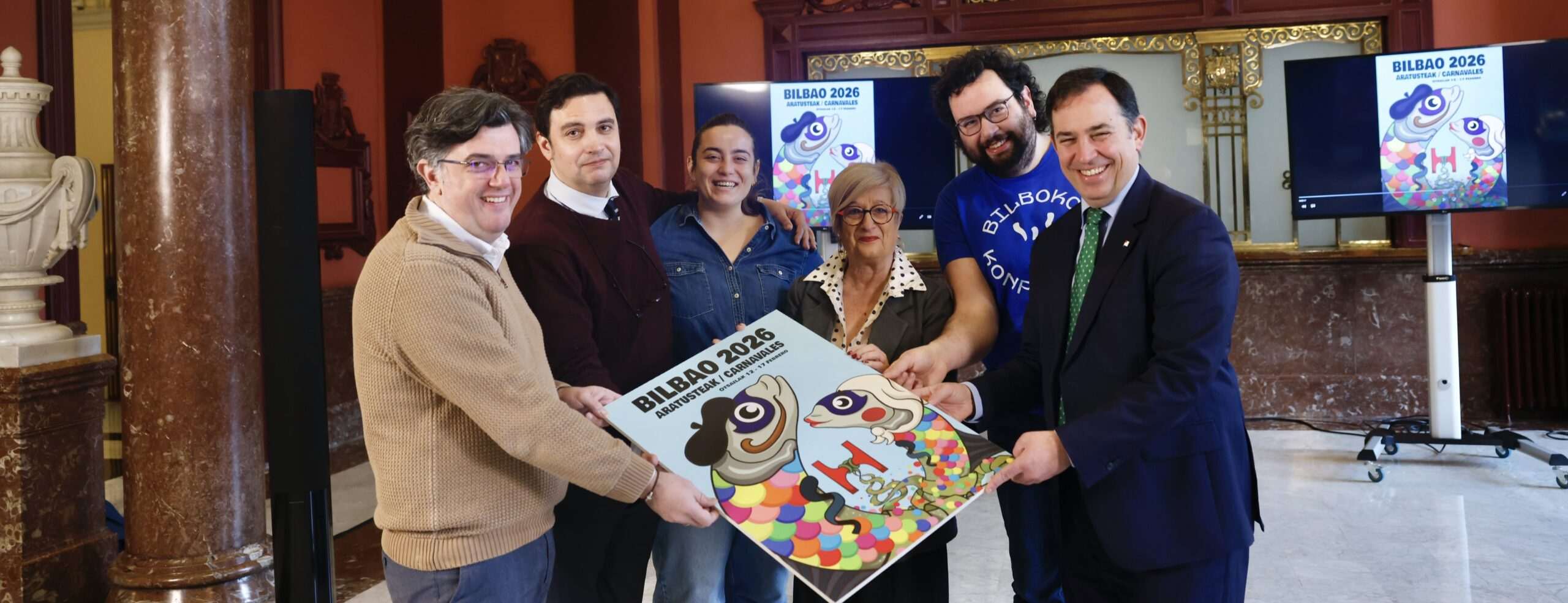 Bilbao 2026 ya cuenta con el cartel ganador de los carnavales: Bilbao Colorido