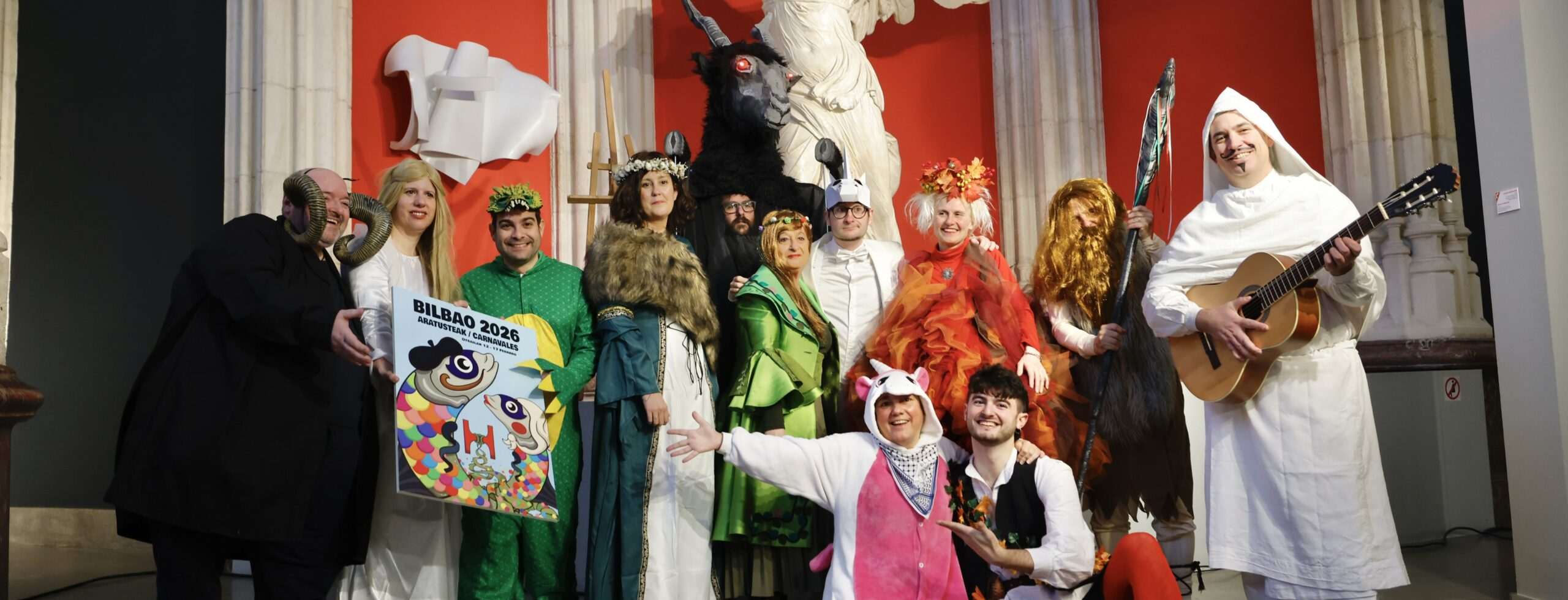 Bilbao presenta la programación del Carnaval 2026 y a los personajes de Farolin y Zarambolas