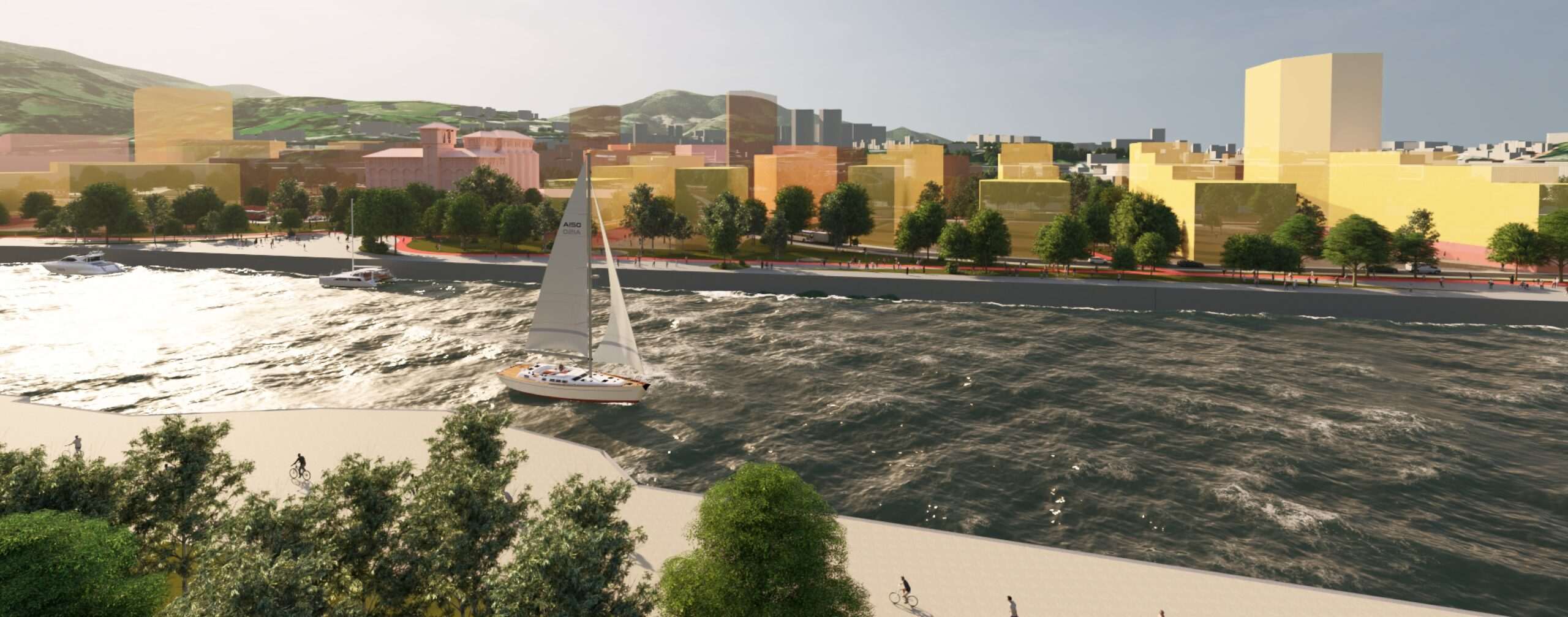 El Ayuntamiento de Bilbao distribuye un folleto informativo sobre el futuro urbanístico de la Punta y convoca a los vecinos a dos sesiones informativas