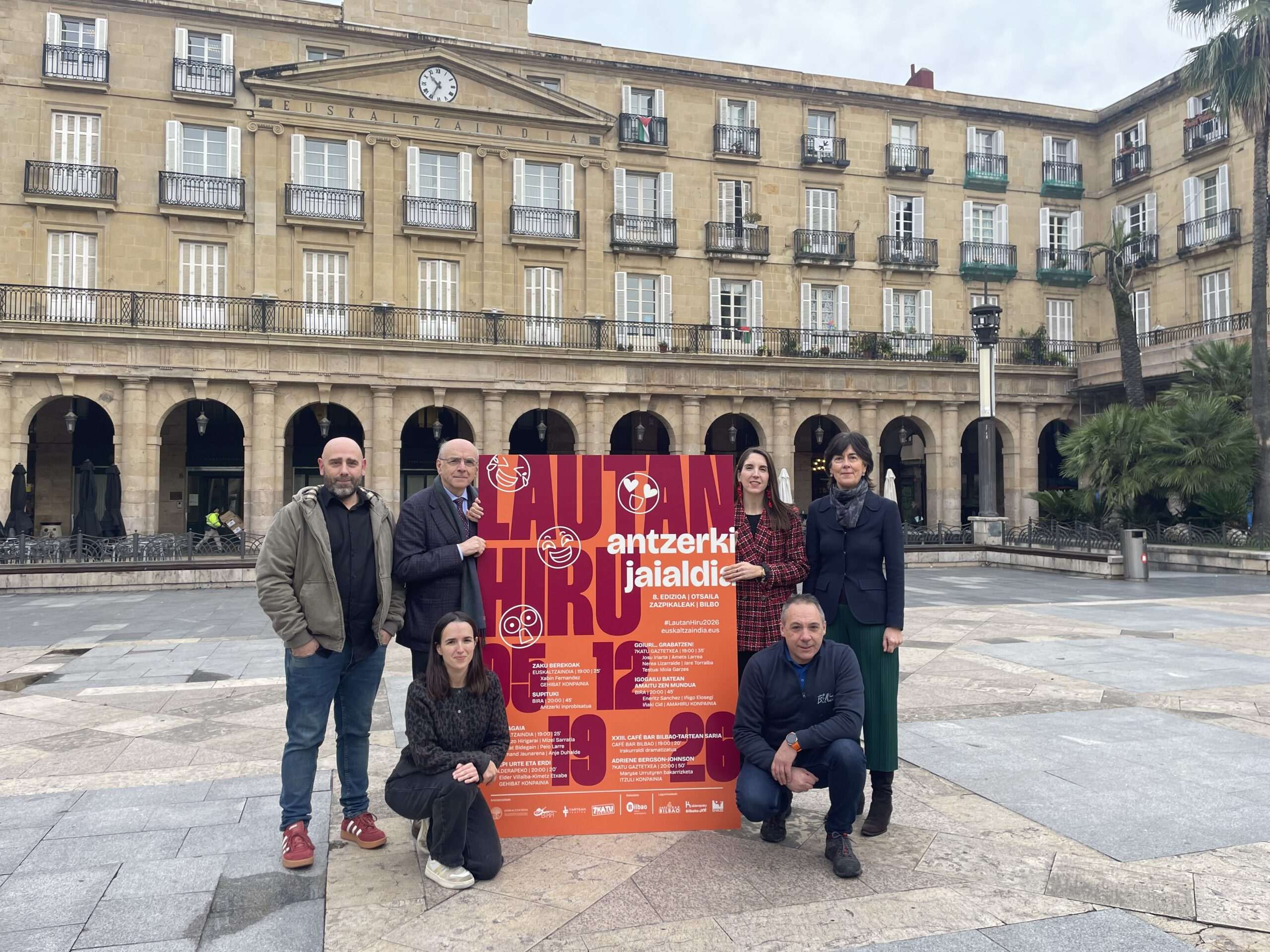 El Ayuntamiento de Bilbao y Euskaltzaindia presentan el VIII Festival de Teatro Breve Lautan Hiru los días 5, 12, 19 y 26 de febrero