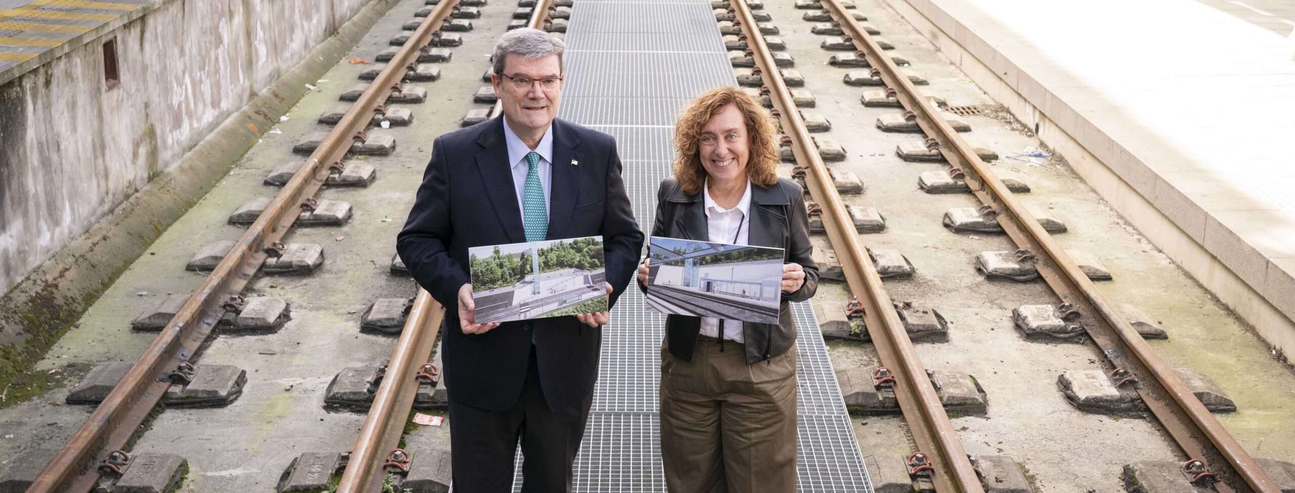Gobierno Vasco y Ayuntamiento de Bilbao firman convenio de financiación para la construcción de la parada de los Cañios del tranvía