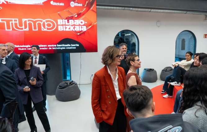 Inauguración del Centro TUMO Bilbao Bizkaia