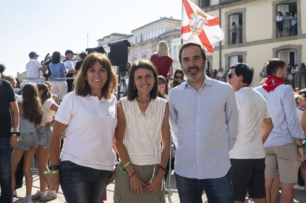 Bajada de Celedón: Nerea Melgosa, Amaia Barredo y Javier Hurtado marcan presencia en la festividad