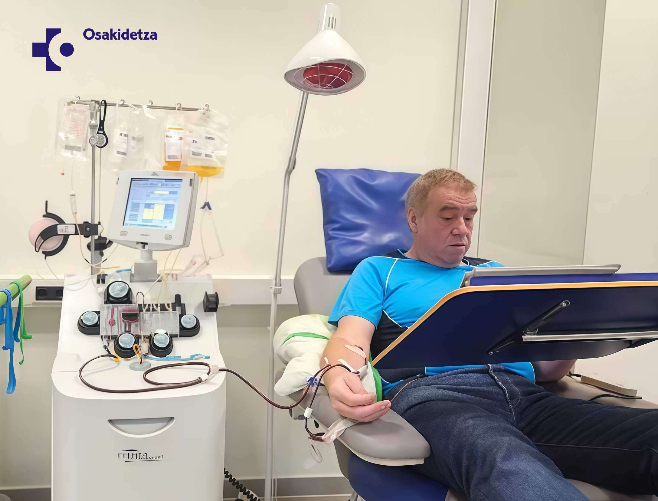 Nuevo punto de donación de plasma en el Hospital de Eibar se une a la red de Osakidetza en Euskadi