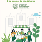 El mercadillo Basotxoa vuelve al Bosquecillo este sábado con un enfoque en ajo y productos ecológicos de temporada