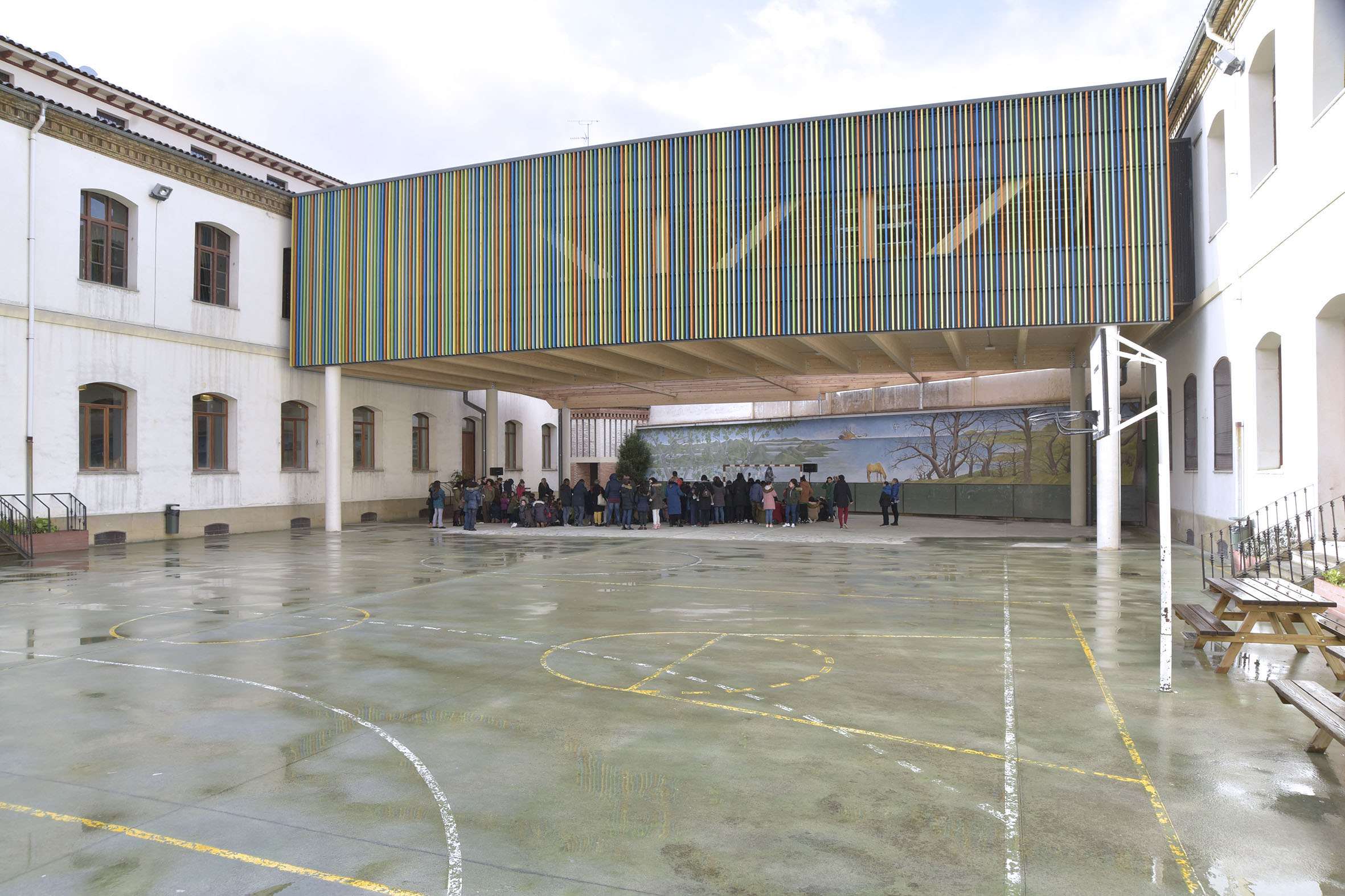 Pamplona destina 480.000 euros este verano a modernizar y adecuar sus centros escolares