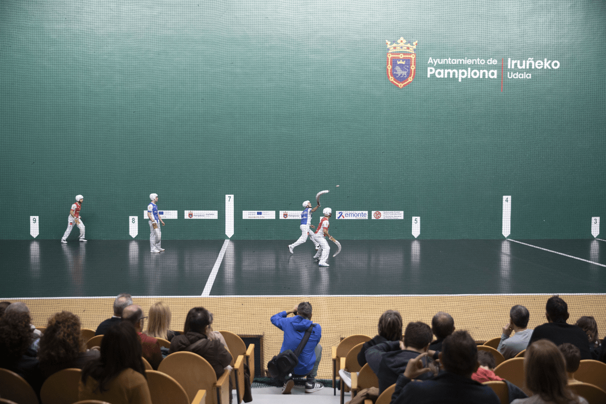 Pamplona celebrará festivales de remonte y herramienta en el frontón Labrit todos los jueves del último trimestre de
