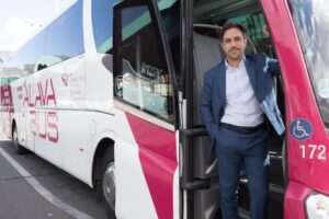 Crecimiento del 7% en el número de viajeros de Alavabus entre enero y junio de