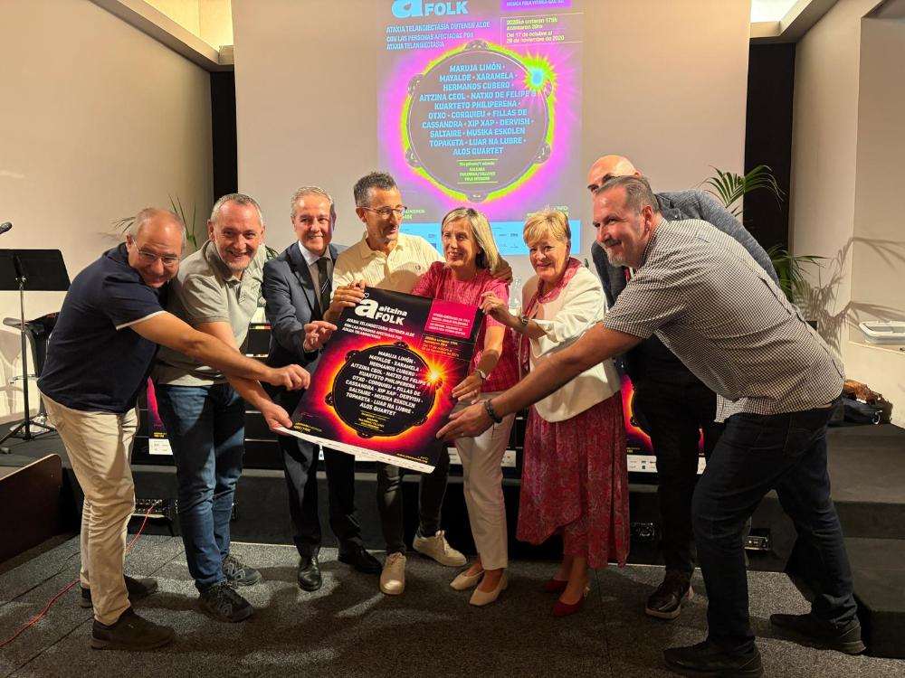 Aitzina Folk celebra su XIV edición con Natxo de Felipe y Luar Na Lubre como estrellas, ofreciendo más de un mes de música solidaria