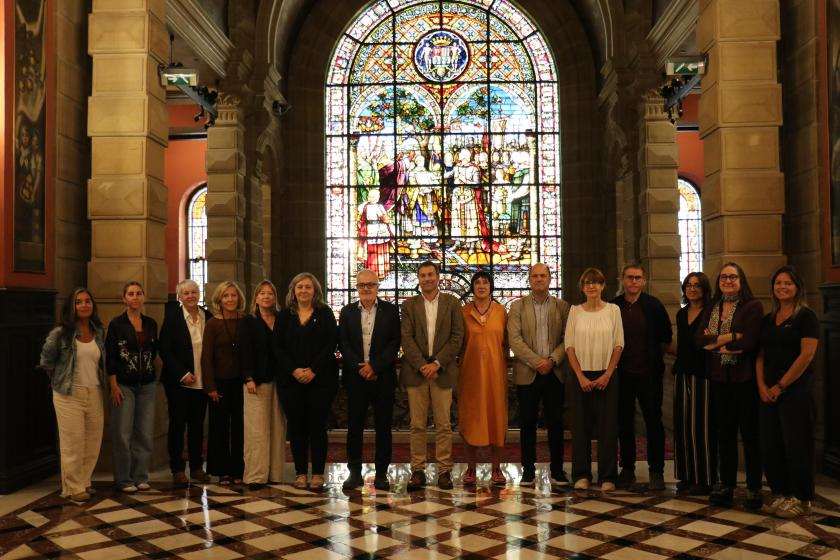 Delegación de Catalunya explora en Gipuzkoa el innovador modelo de inclusión sociolaboral de Elkar EKIN Lanean