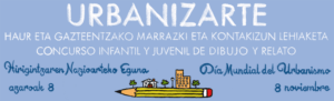 Niños y jóvenes son convocados a diseñar el futuro de sus pueblos y ciudades en el concurso Urbanizarte de la Diputación Foral