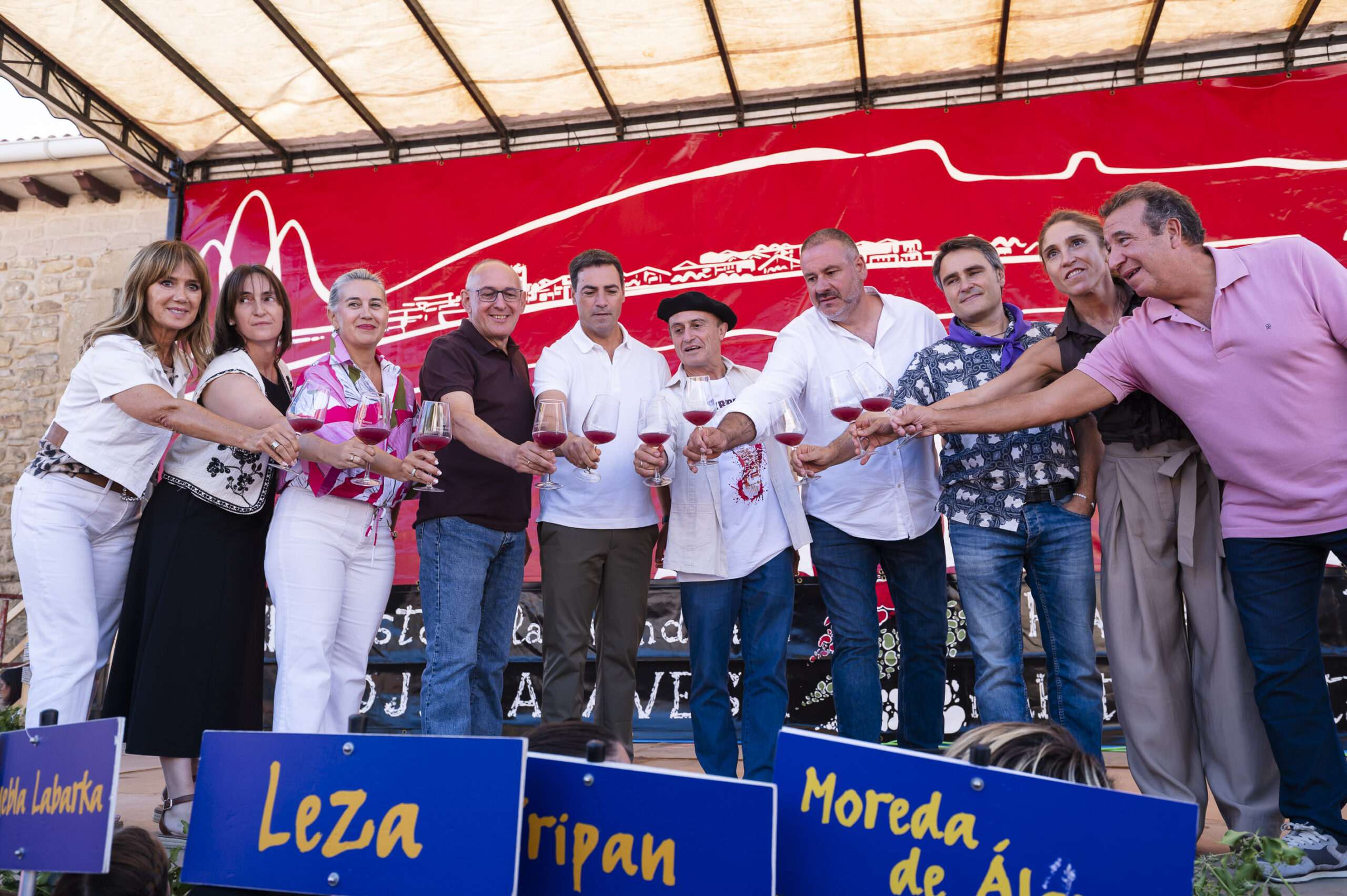 Fiesta de la Vendimia de la Rioja Alavesa: El Lehendakari destaca la tradición y el vino en su XXXI edición