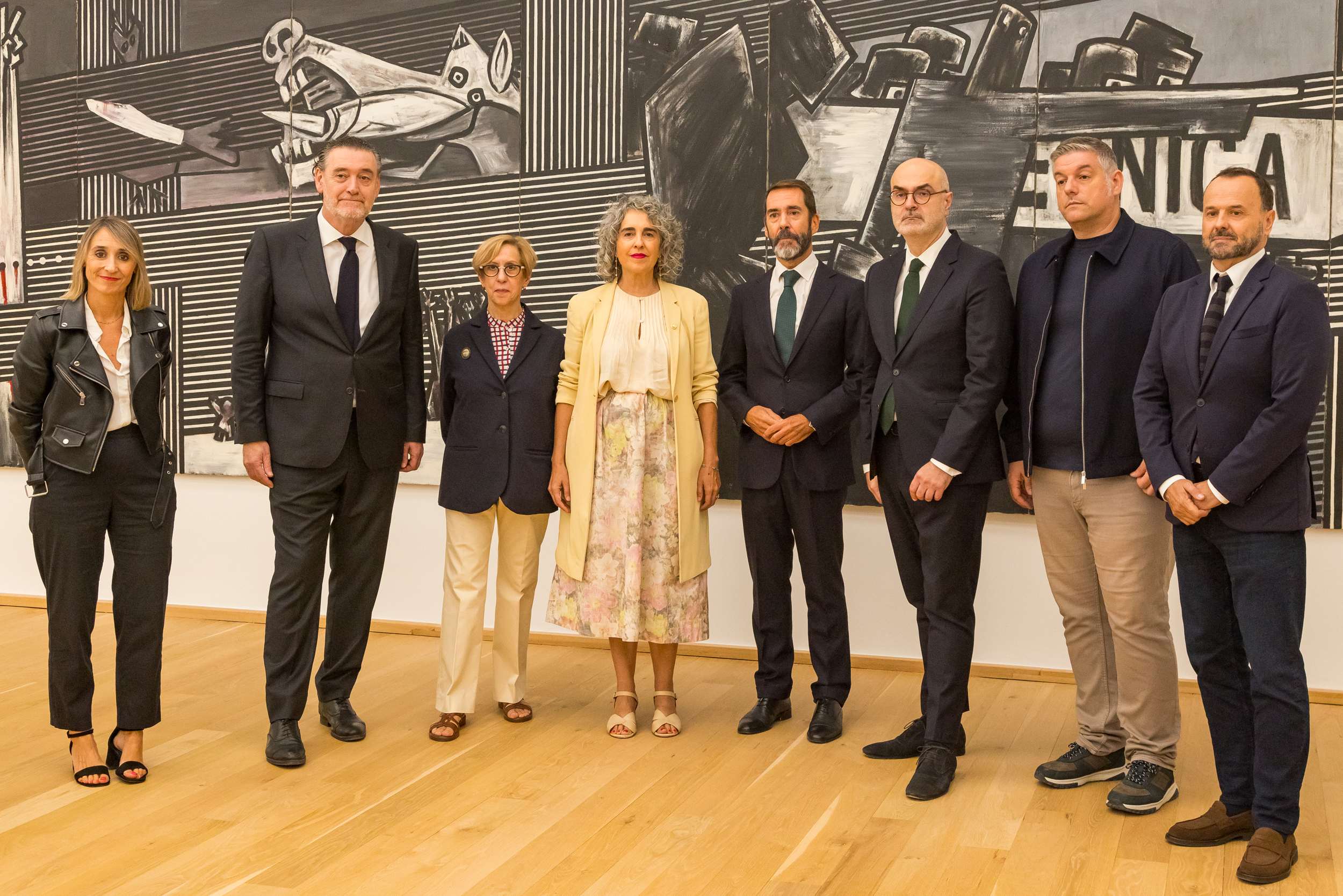 Exposición "Bildu(e)mak. Colecciones": La vicelehendakari Bengoetxea inaugura una muestra en el Museo de Bellas Artes de Bilbao