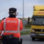 Euskadi refuerza la vigilancia de camiones en carreteras con más inspecciones de la Ertzaintza