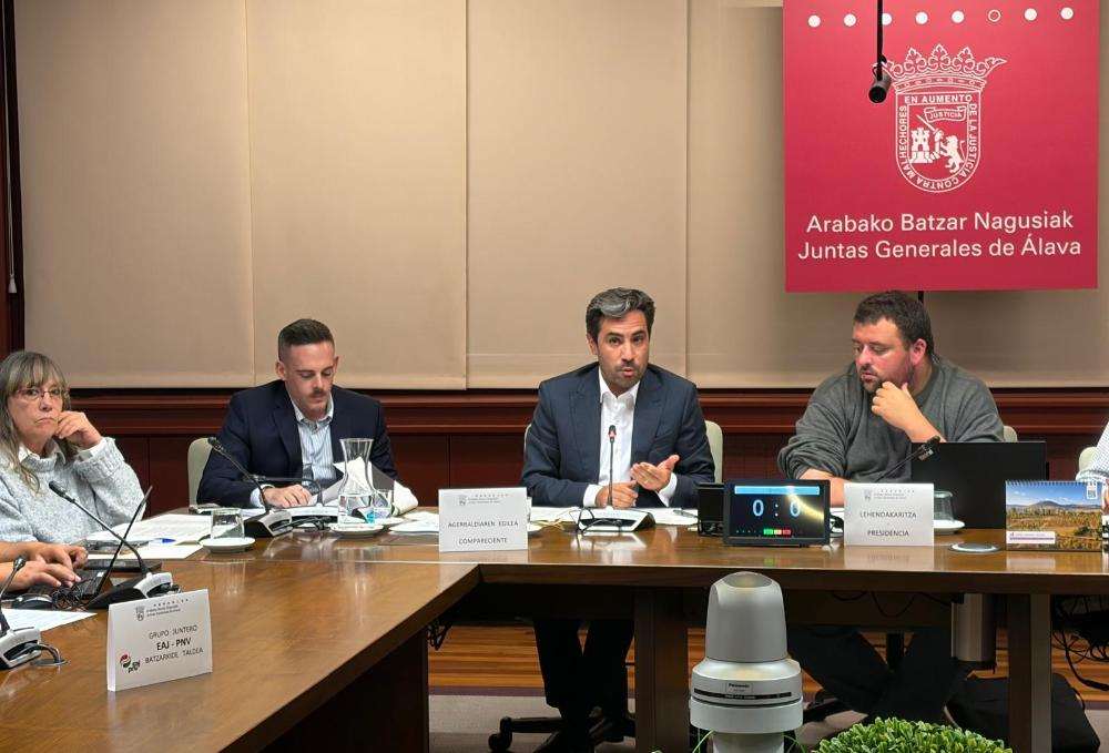 Nueva norma foral regulará el sistema de pago por uso en la AP 68, presentada en JJGG por el Gobierno Foral
