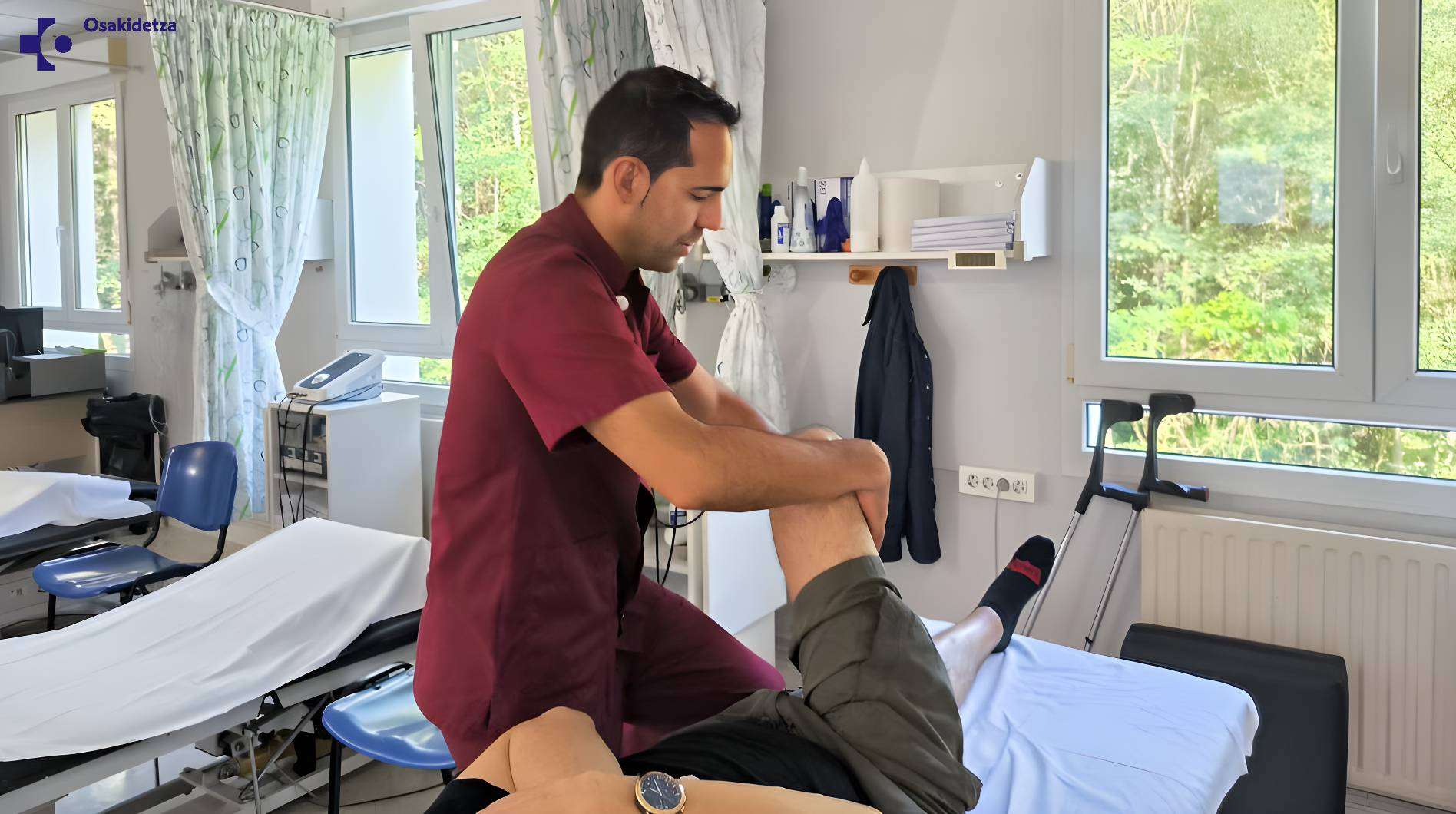 Fisioterapia comunitaria: Osakidetza promueve su implementación para prevenir problemas de salud y potenciar la autonomía ciudadana