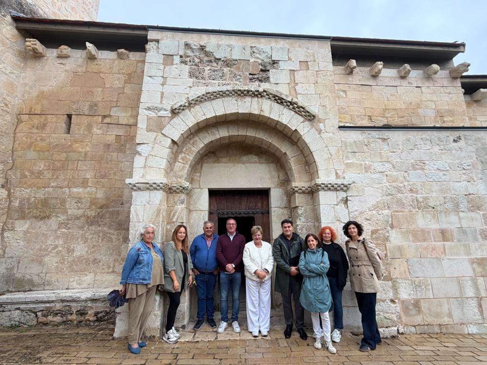 Culmina el recorrido de conocimiento sobre la iglesia de San Román de Tobillas en Álava