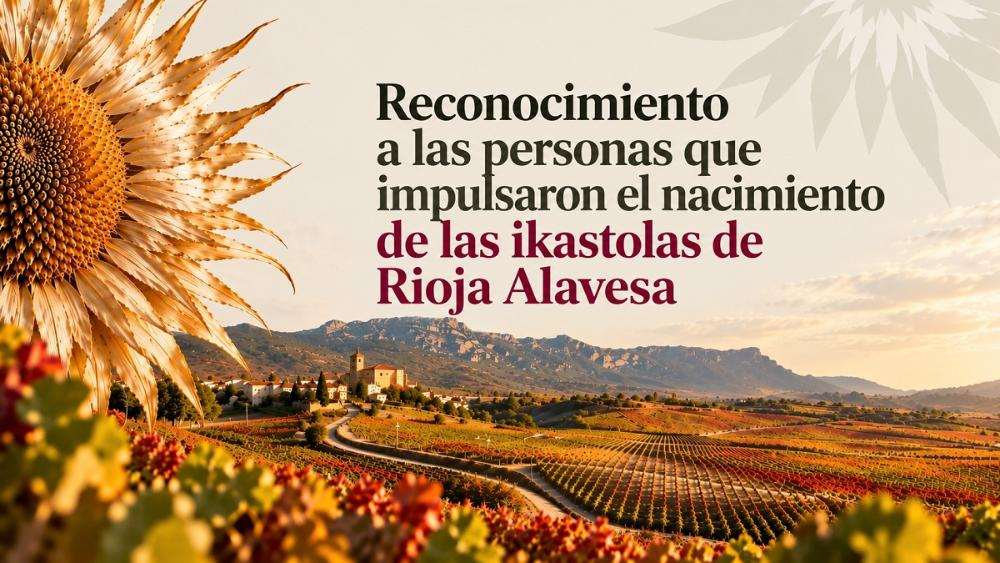 Reconocimiento a Pioneros de las Ikastolas en Rioja Alavesa por parte de la Diputación Foral de Álava