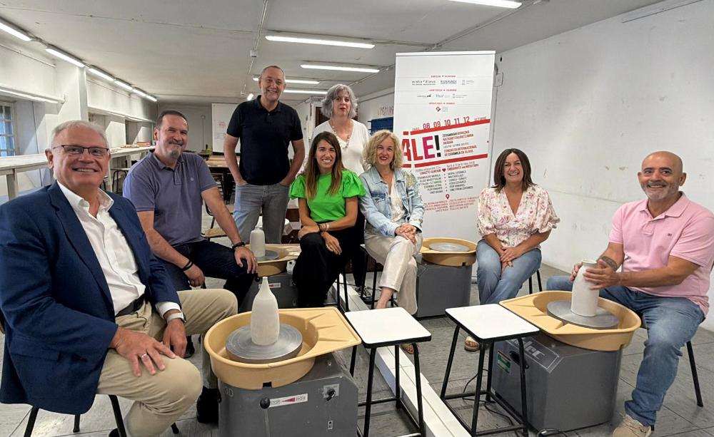 Álava se convierte en el centro internacional de la cerámica contemporánea del 8 al 12 de octubre con el evento ALE!