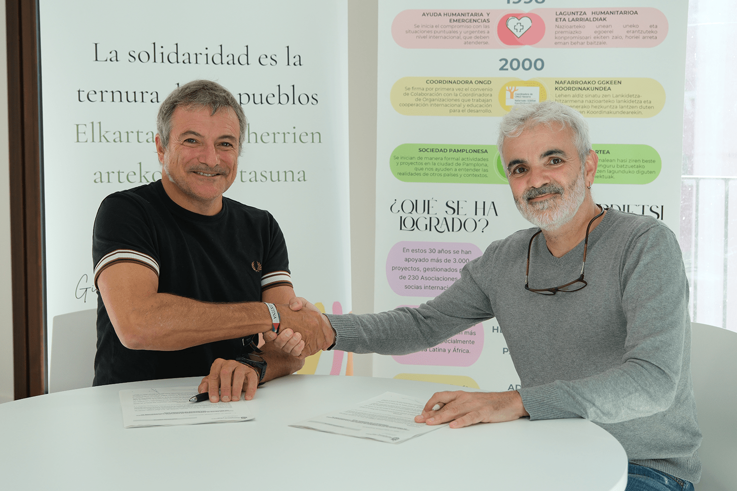 Pamplona y Coordinadora de ONGD de Navarra firman convenio para fortalecer la cooperación internacional entre 48 organizaciones