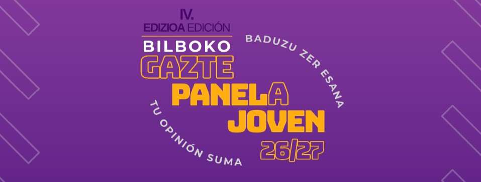 El Ayuntamiento de Bilbao lanza una nueva edición del programa municipal Bilboko Gazte Panela
