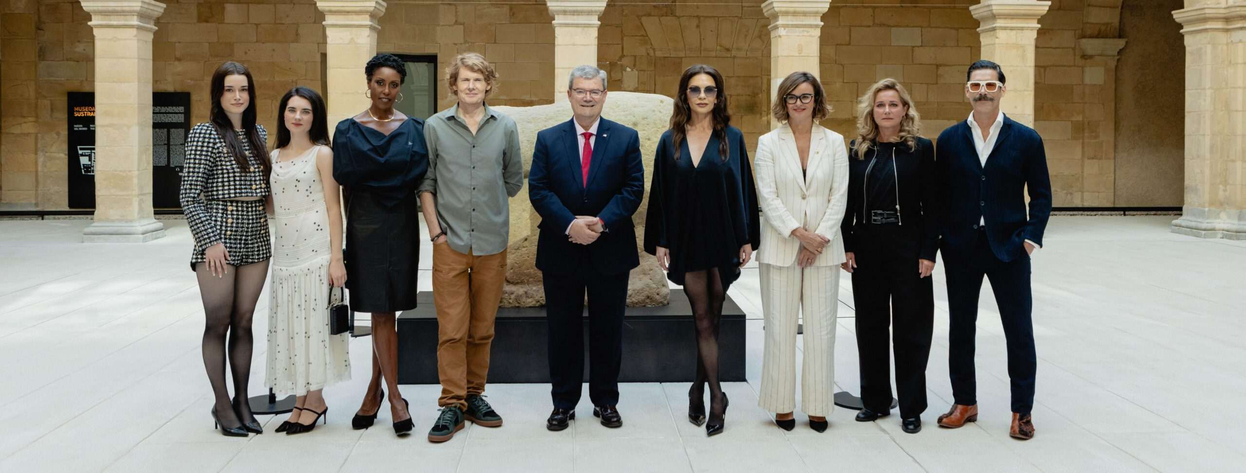 La serie Kill Jackie, protagonizada por Catherine Zeta-Jones, se ha presentado hoy en el Euskal Museoa de Bilbao
