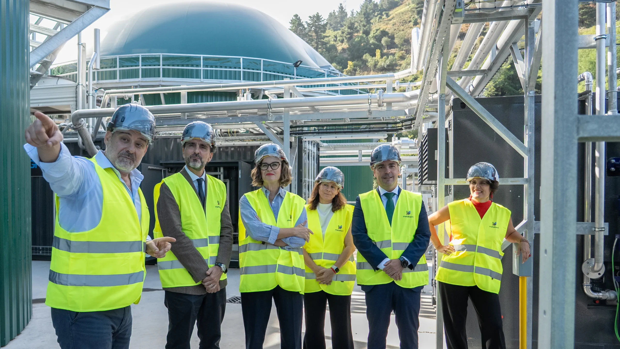 La primera planta de transformación de residuos orgánicos en biometano inicia operaciones en el Estado con Metabarri