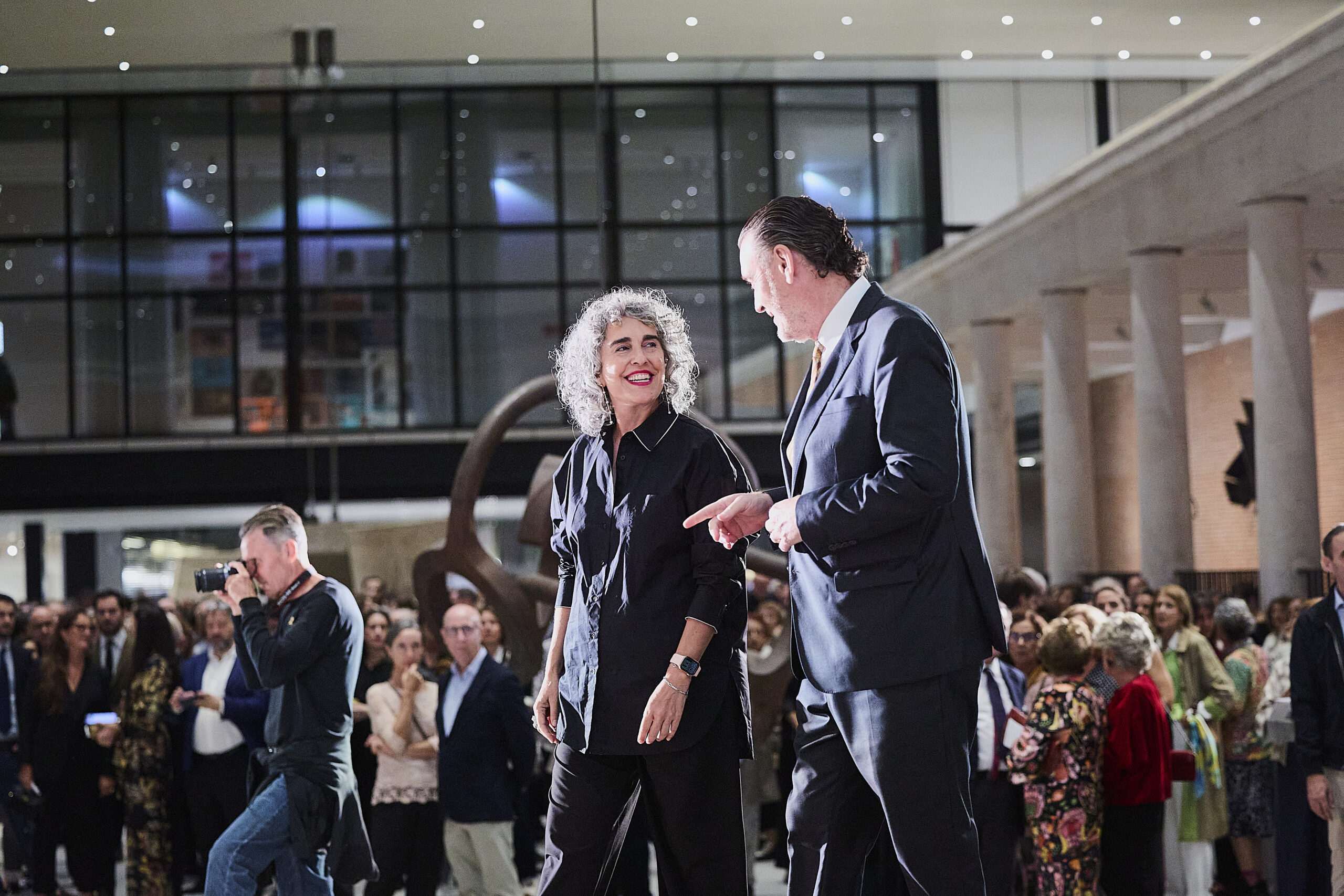 La vicelehendakari destaca la importancia de la comunidad artística en la nueva etapa del Museo de Bellas Artes de Bilbao