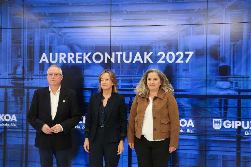 Presupuesto de más de 1.400 millones para garantizar certidumbre y confianza en el futuro de Gipuzkoa