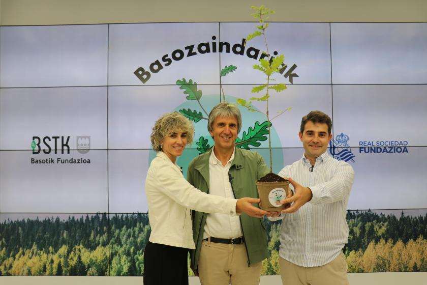 "Basozaindariak": Nueva red colaborativa para la protección de los bosques de Gipuzkoa impulsada por Basotik Fundazioa y Real Sociedad Fundazioa
