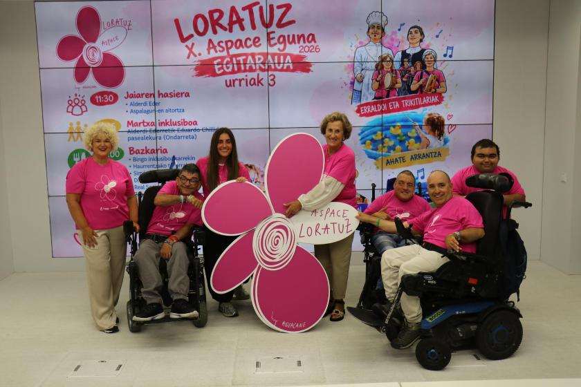 Donostia conmemora una década de Aspace Eguna bajo el inspirador lema ‘Aspace Loratuz’
