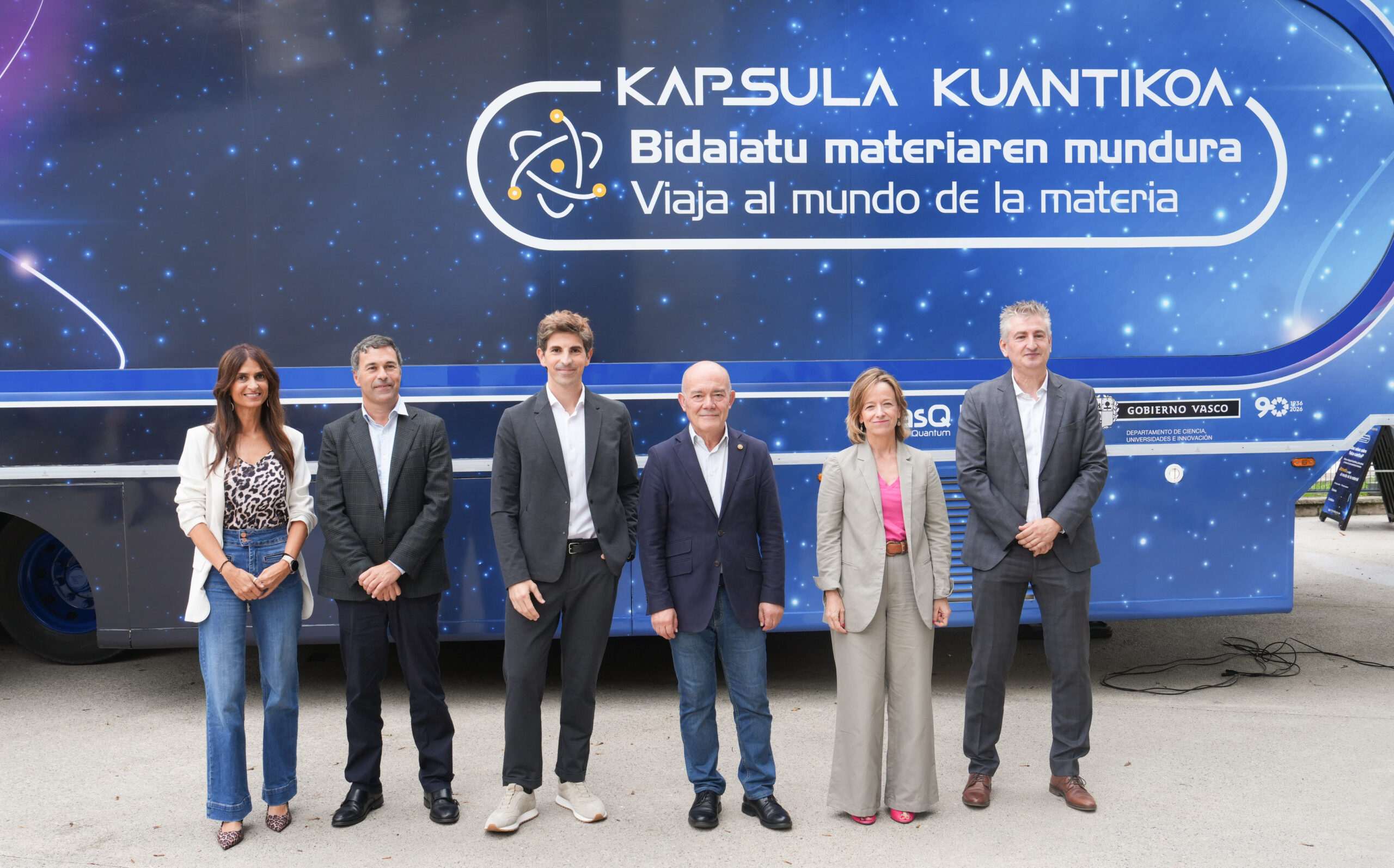 Arranca Kapsula Kuantikoa: el programa que llevará la cuántica a 147 localidades de Euskadi