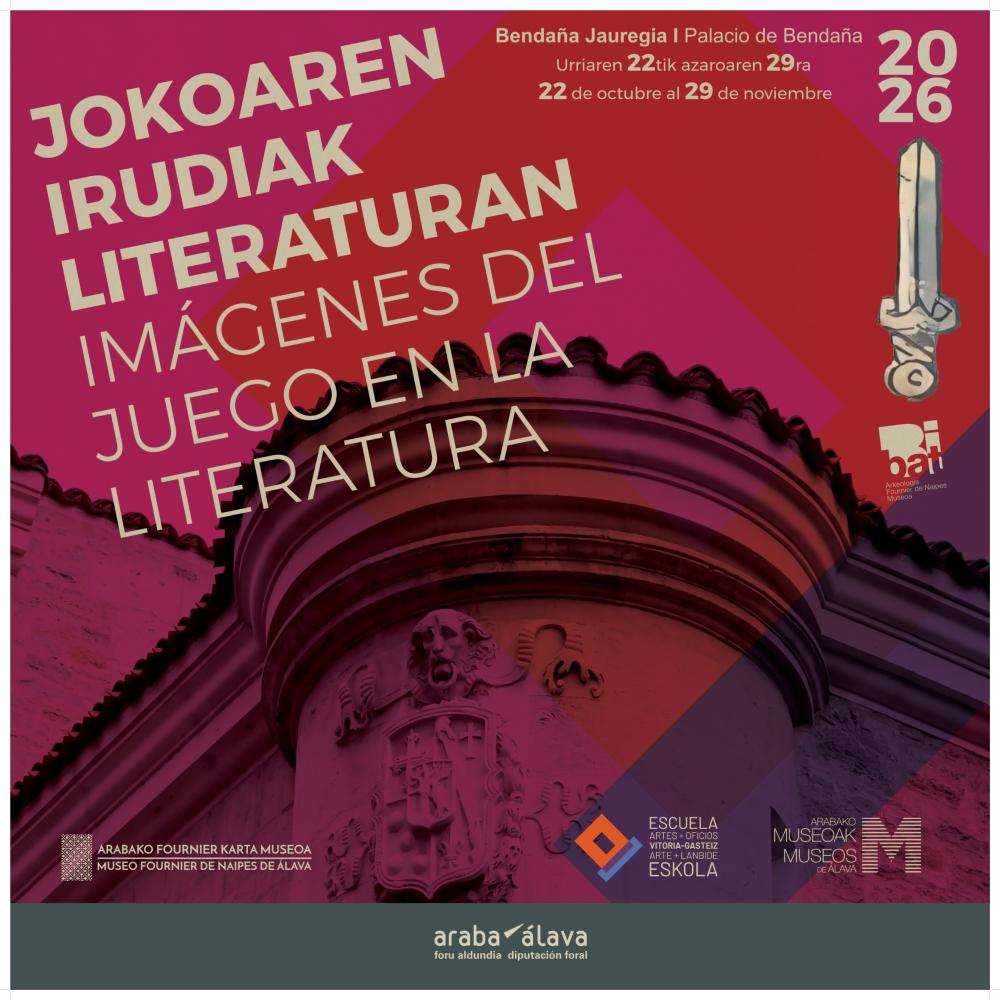 El Palacio de Bendaña presenta la exposición ‘Imágenes del juego en la literatura’ con 25 grabados de la Escuela de Artes y Oficios en