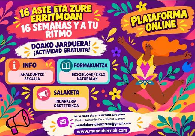 Cartel de la plataforma EIES en euskera
