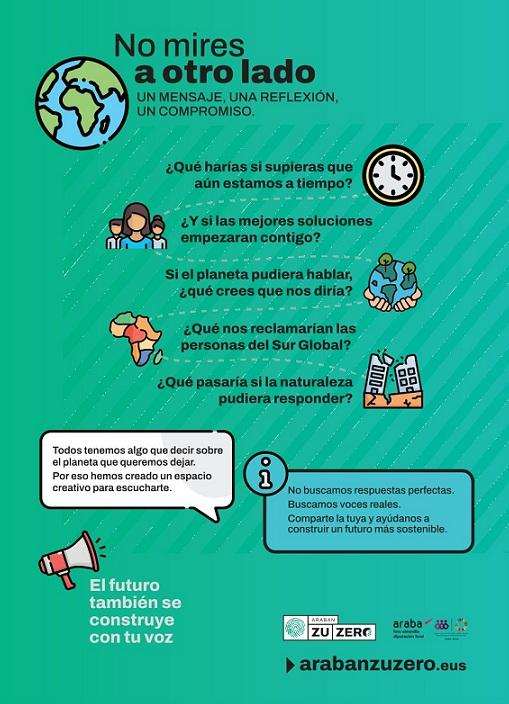 La iniciativa "No mires a otro lado" visitará varios municipios de Álava en