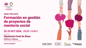 La Diputación Foral de Álava lanza una formación en gestión de proyectos de mentoría social